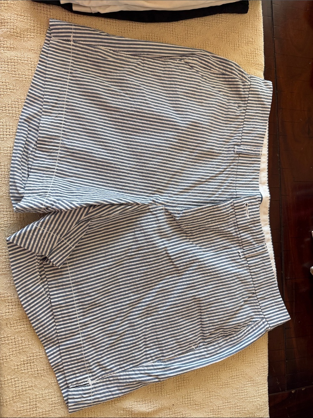 Old Navy Blue and White Striped Women’s Shorts